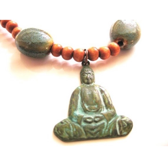 Meditating Buddha Necklace - Picture 2 of 5